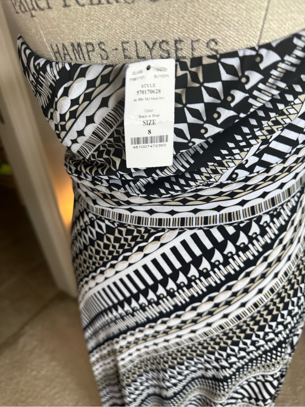 White House Black Market Maxi dress - Picture 3 of 3